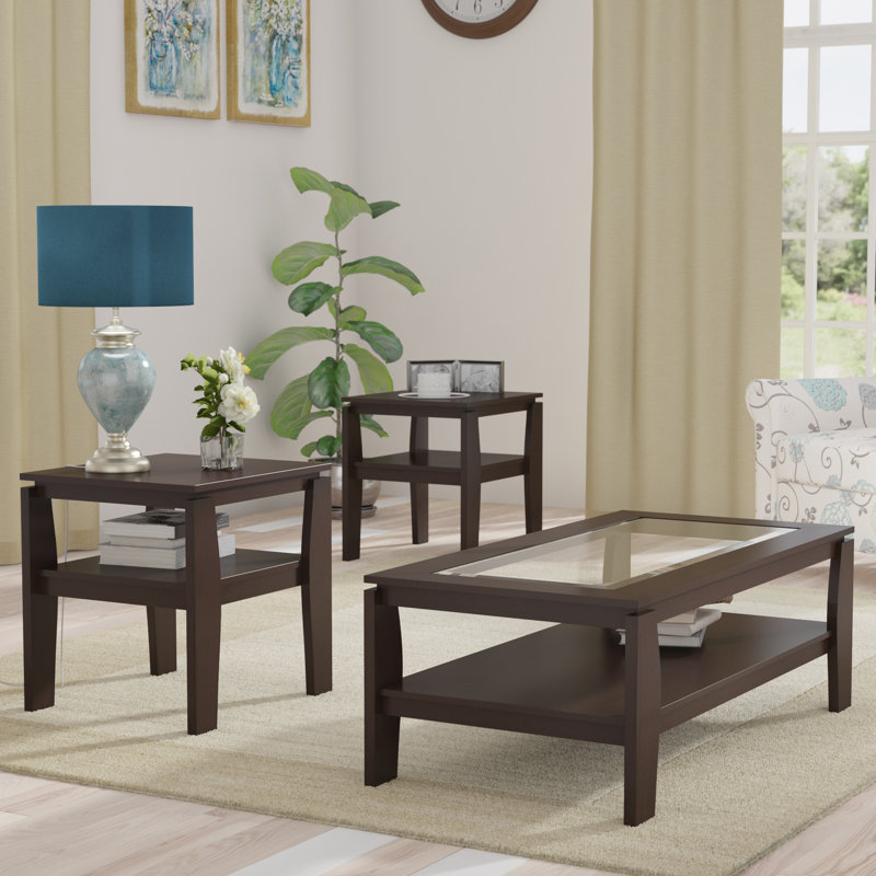 Red Barrel Studio Golder 3 Piece Coffee Table Set & Reviews Wayfair